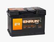 Аккумулятор ENRUN Top 80Ah EN780А (R+) 278х175х190